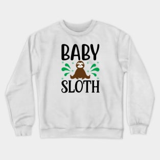 Baby Sloth Crewneck Sweatshirt